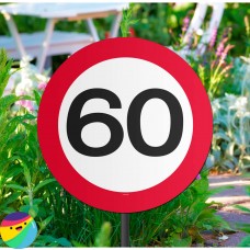 Znak na palici za 60 let